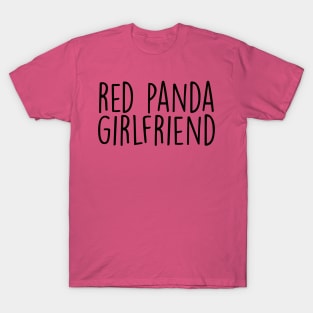 red panda girlfriend T-Shirt